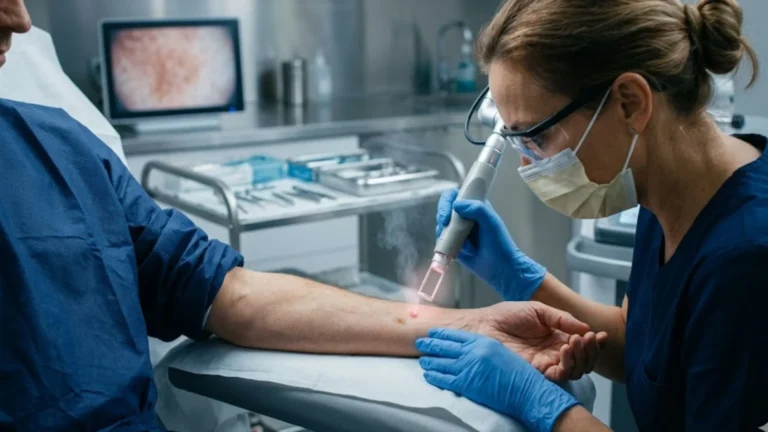 skin lesions treatment